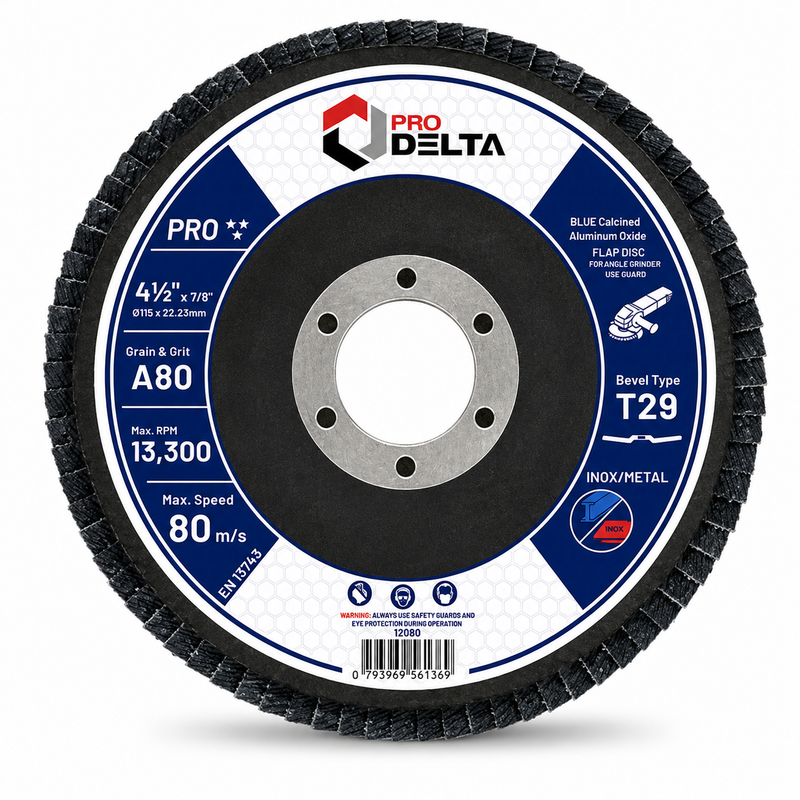 Disco Traslapado 4 1/2" Inox G-80 Prod