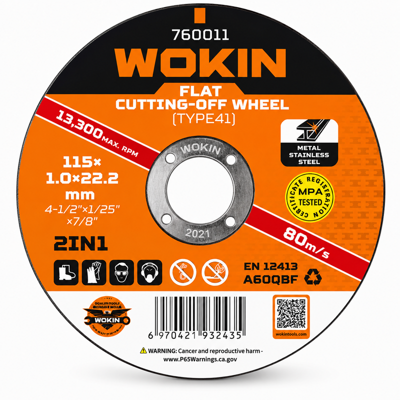 Disco de Corte 4 1/2" x 1.0mm Wokin
