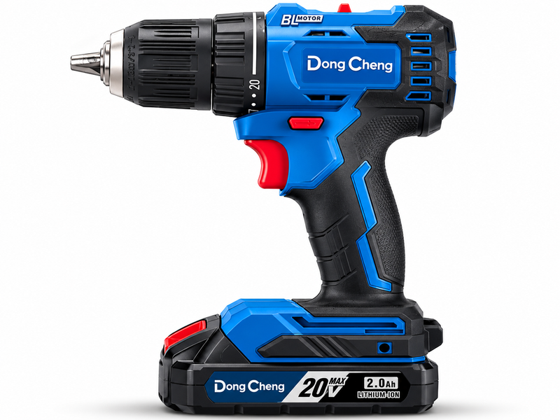 Taladro Atornillador 13 mm 20V 1 Batería 2Ah Brushless DongCheng