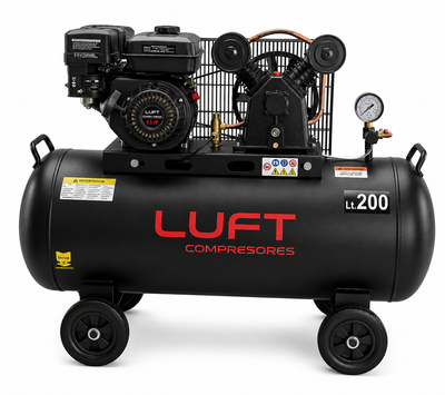 Compresor Autónomo 200 Litros 6.5 HP LUFT HM-V-0.25Q/200L