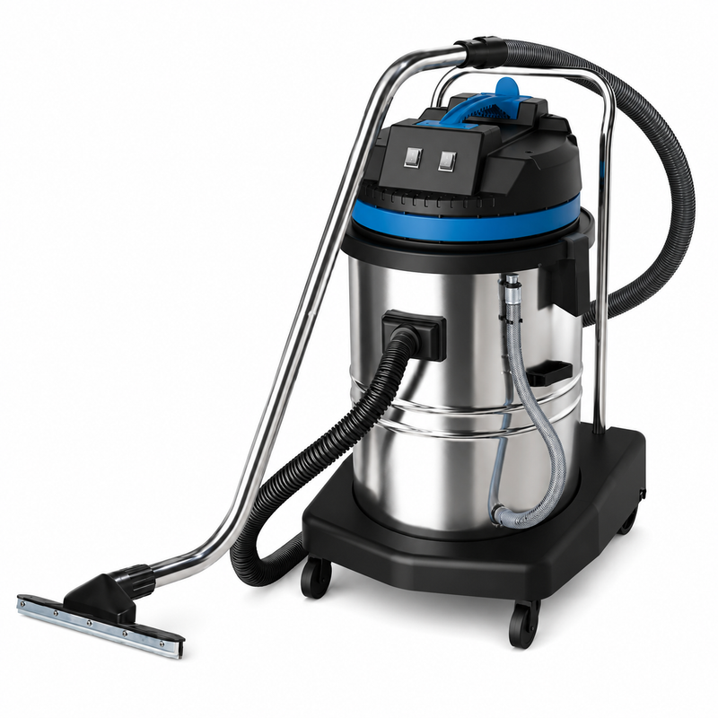 Aspiradora Industrial 60 Litros 2 Motores Glanz ASLD HT60-2