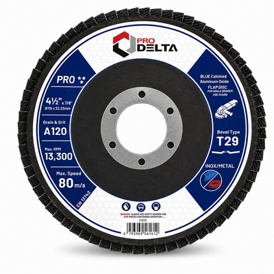Disco Traslapado 4 1/2" Inox G-120 Prod