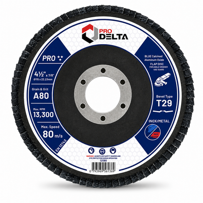 Disco Traslapado 4 1/2" Inox G-80 Prod