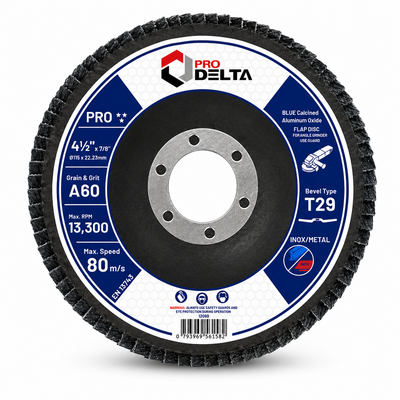 Disco Traslapado 4 1/2" Inox G-60 Prod