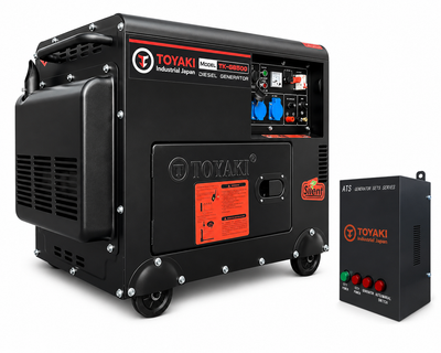 Generador Diesel 6.0/6.5KW Insonoro con ATS Toyaki