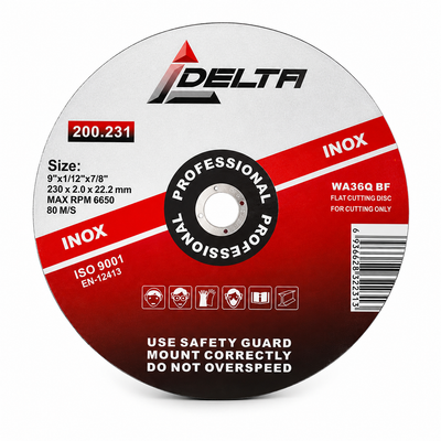 Disco de Corte 9" Inox 2.0mm Delta