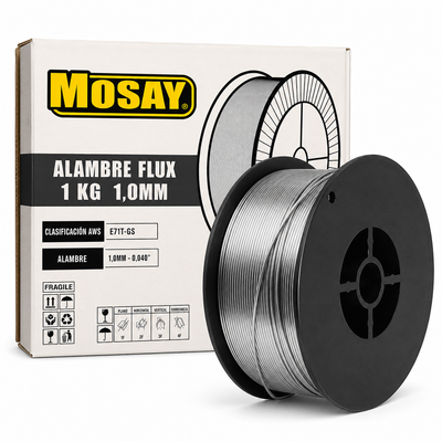 Alambre MIG 1.0mm 1kg Flux Mosay